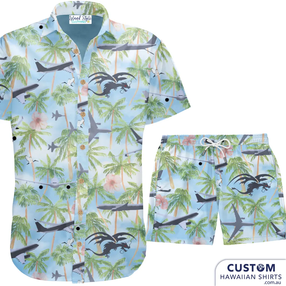 33 SQD, RAAF Base Amberley, QLD - ADF Custom Shirts & Shorts