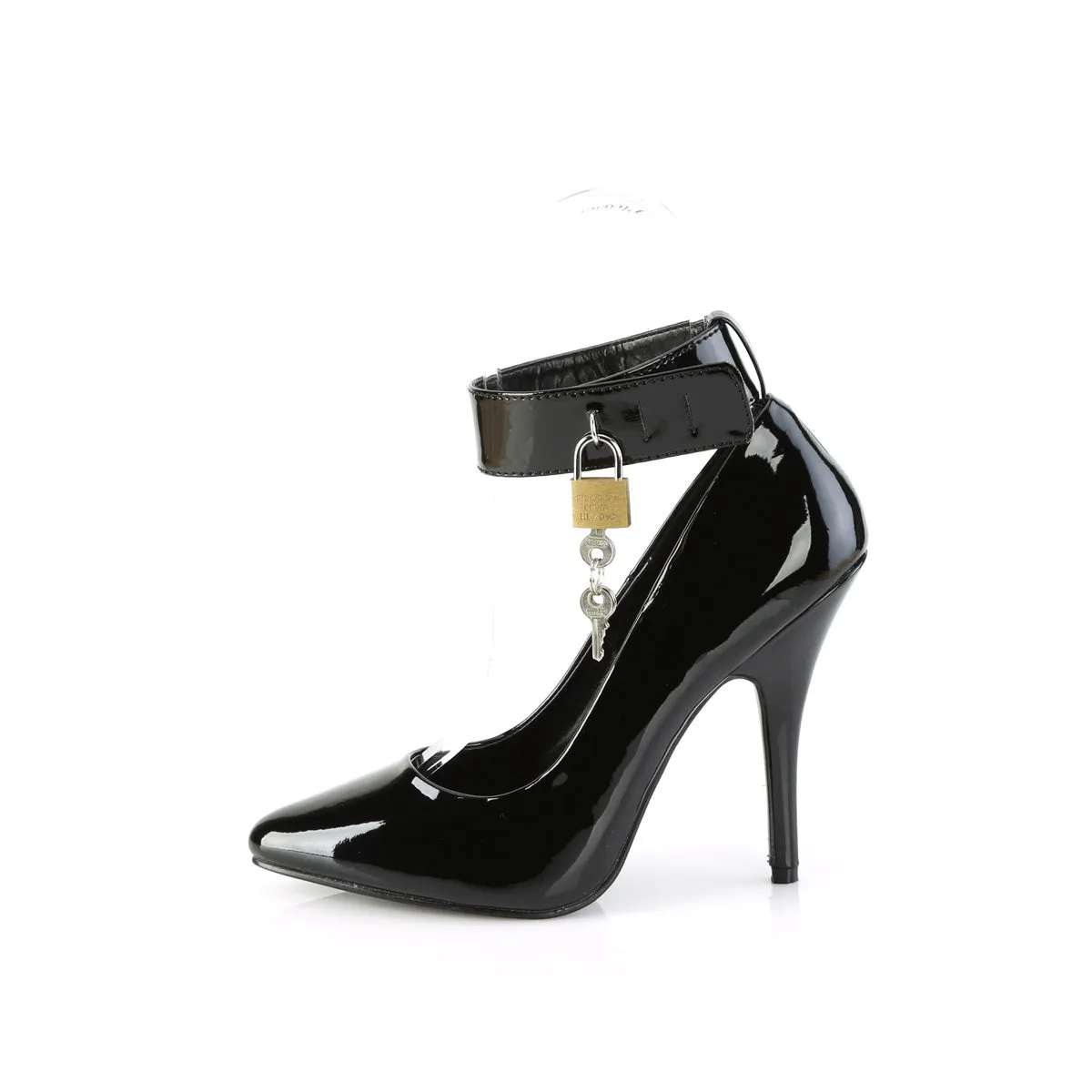 5 Inch Heel SEDUCE-432 Black Patent