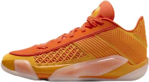 Air Jordan XXXVIII Low H Women's Basketball Shoes (FV3945-700, Taxi/Safety Orange/Sail/Tour Yellow) Size 8