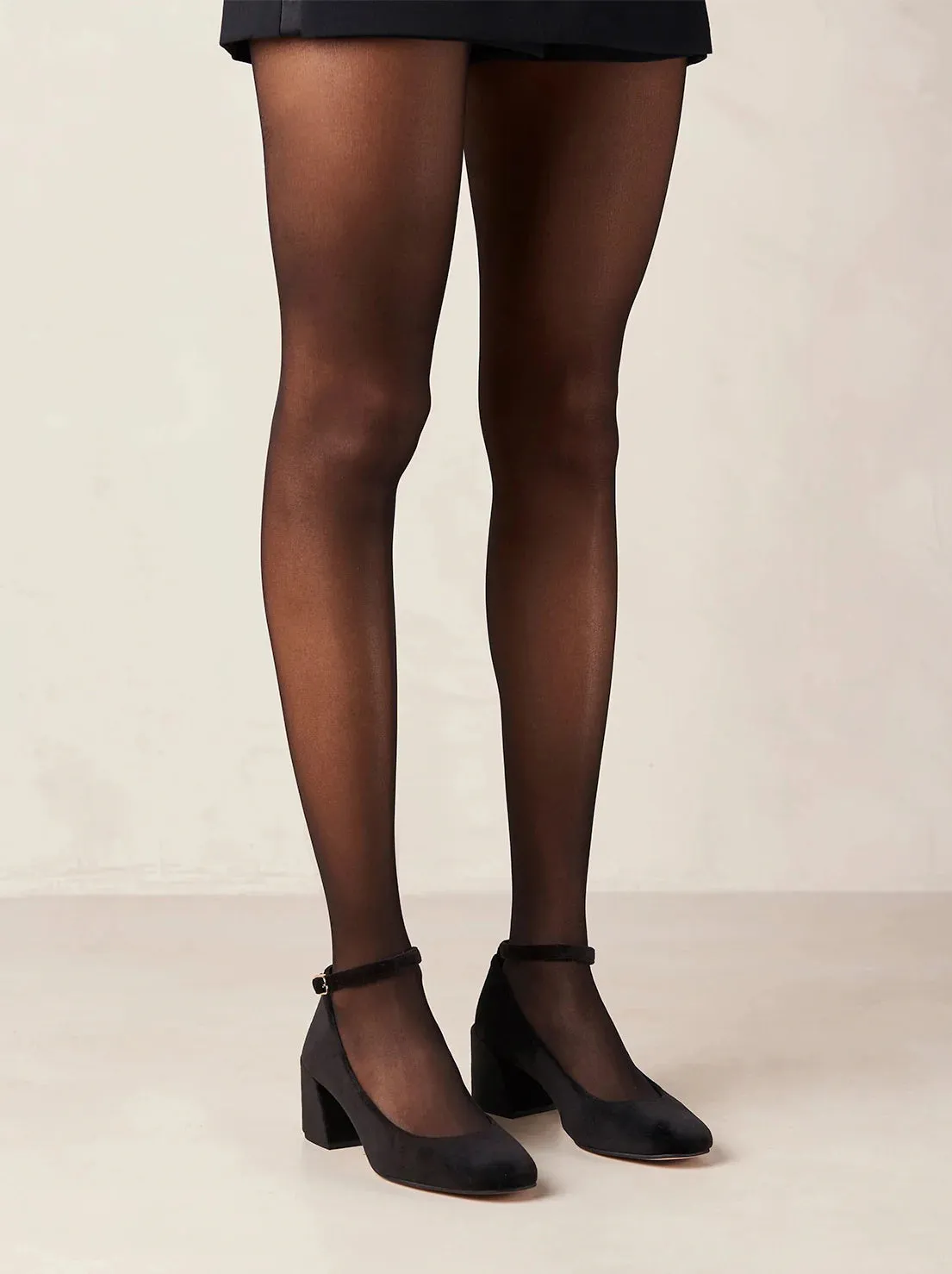 Antoine Pumps // Velvet Black