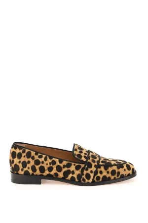 Aquazzura Martin Printed Loafers