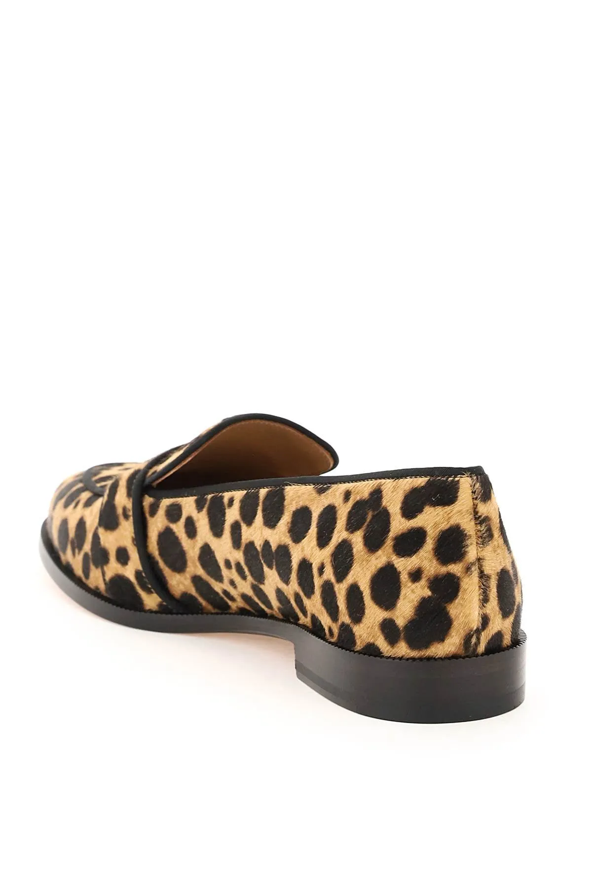 Aquazzura Martin Printed Loafers