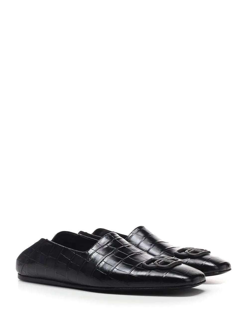 Balenciaga BB Buckle Loafers
