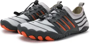 Barefoot Running Shoes for Men,Summer Quick-Dry Breathable Pool Surf Swim Shoes Women,Comfy Lightweight Slip Resistant Aqua Beach Water Shoes,Unisex,with Draining Hole