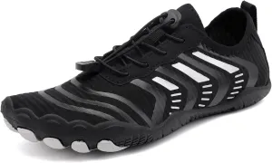 Barefoot Shoes Men,Quick-Dry Breathable Aqua Sport Beach Swim Shoes Women,Comfy Lightweight Slip Resistant Pool Surf Water Shoes,Unisex,with Draining Hole