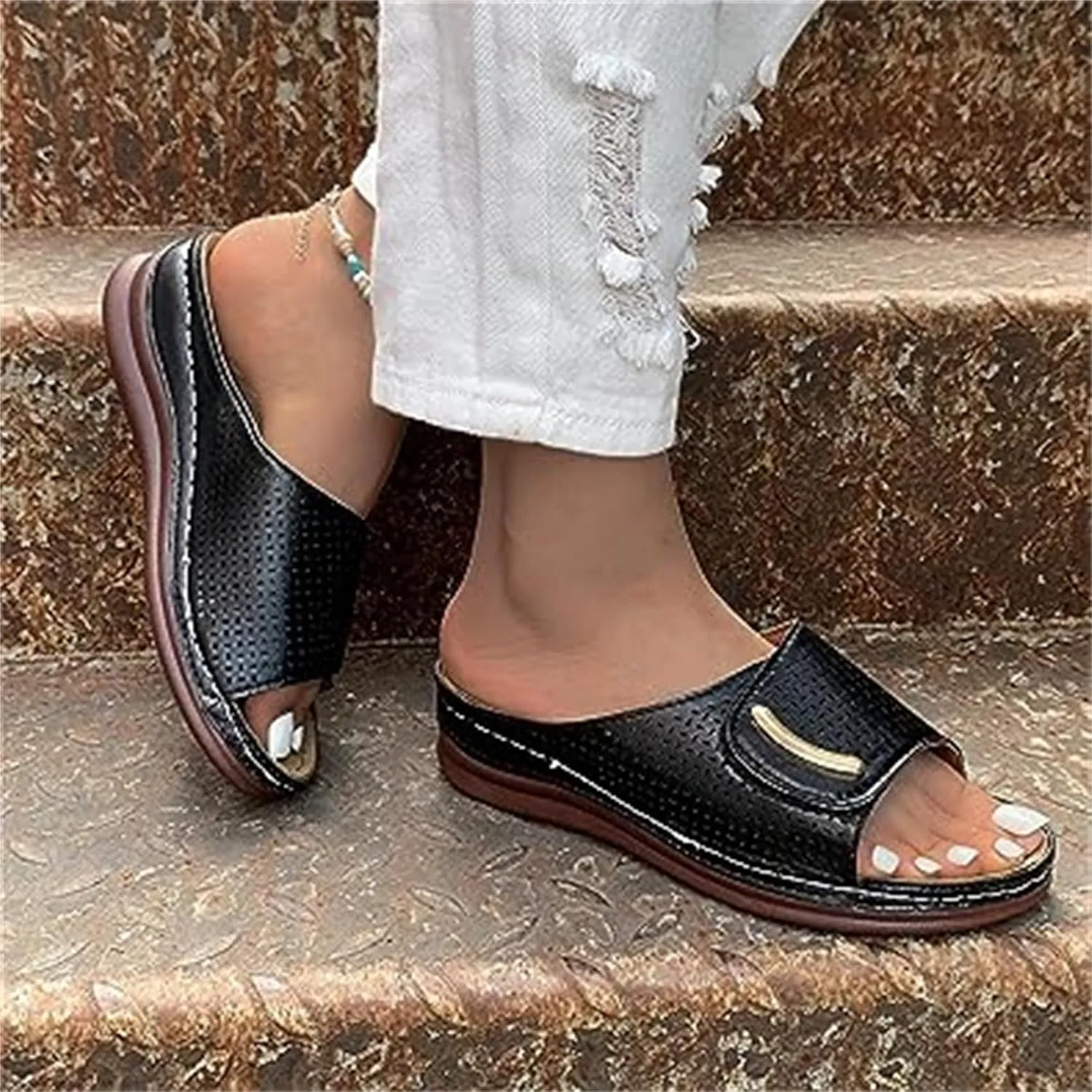 BBPM Ortho Comfort Shoes Womens Sneakers Orthopedic Arch Support Sandals Walking Sandals Heel Sandals for Women Orthopedic Shoes for Women Sandals Wide Platform Sandals
