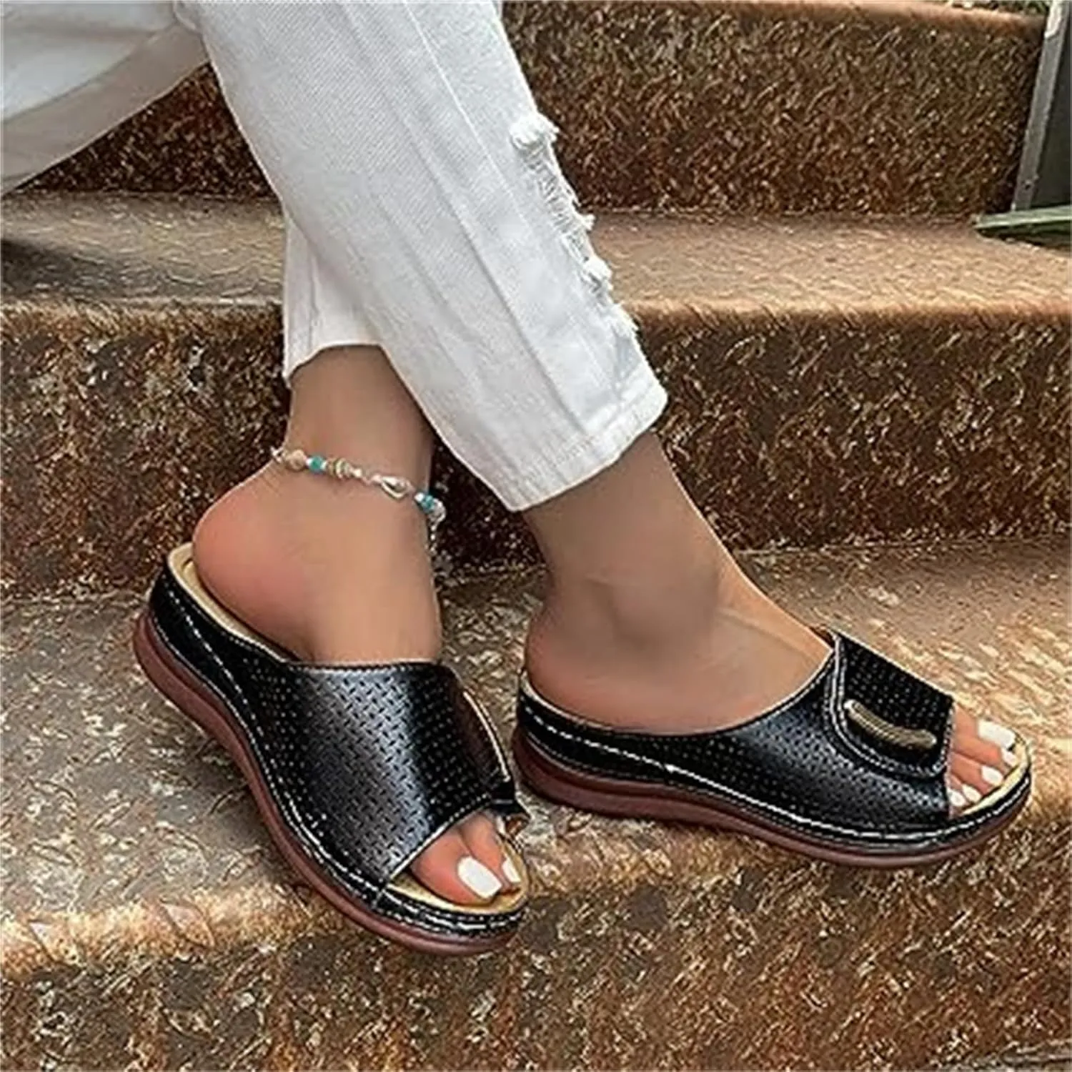 BBPM Ortho Comfort Shoes Womens Sneakers Orthopedic Arch Support Sandals Walking Sandals Heel Sandals for Women Orthopedic Shoes for Women Sandals Wide Platform Sandals