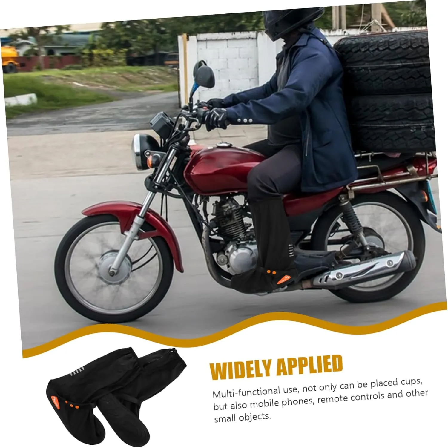 BESTonZON Shoe Covers Slip Rain Protection for Men and Women for Motorcycle Riding and Outdoor Activities