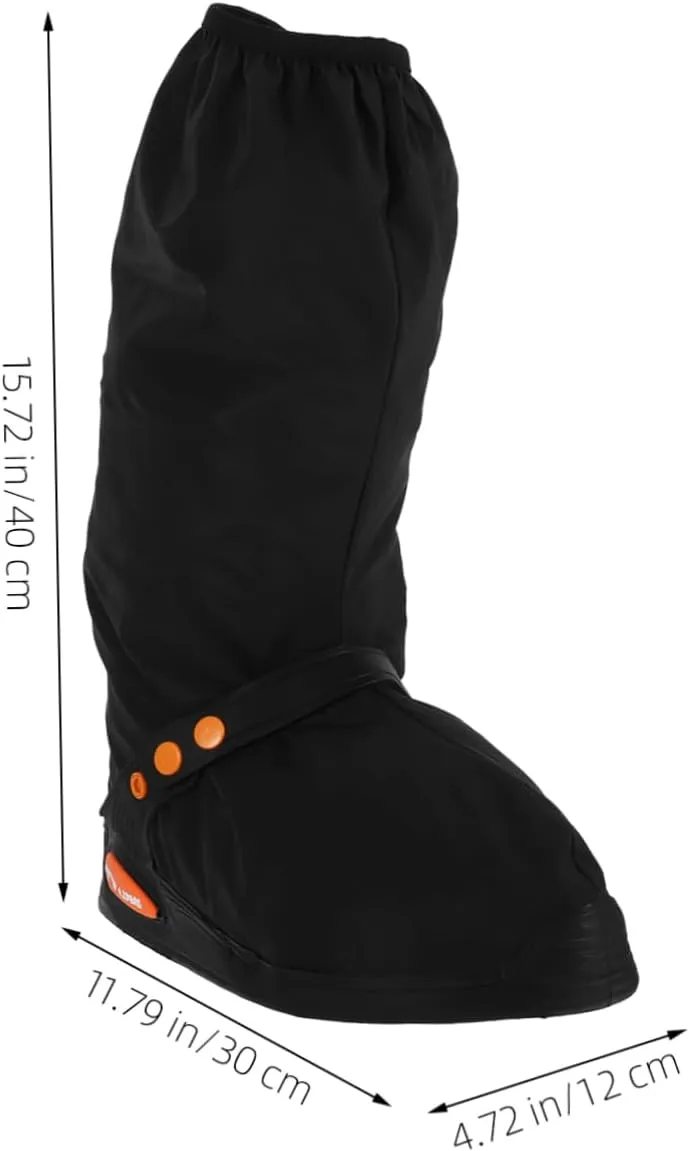 BESTonZON Shoe Covers Slip Rain Protection for Men and Women for Motorcycle Riding and Outdoor Activities