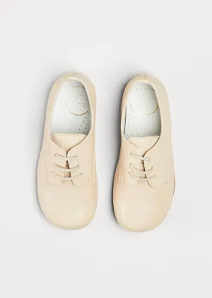 Boy's beige leather celebration shoes (20-36EU) Boy's beige leather celebration shoes (20-36EU)