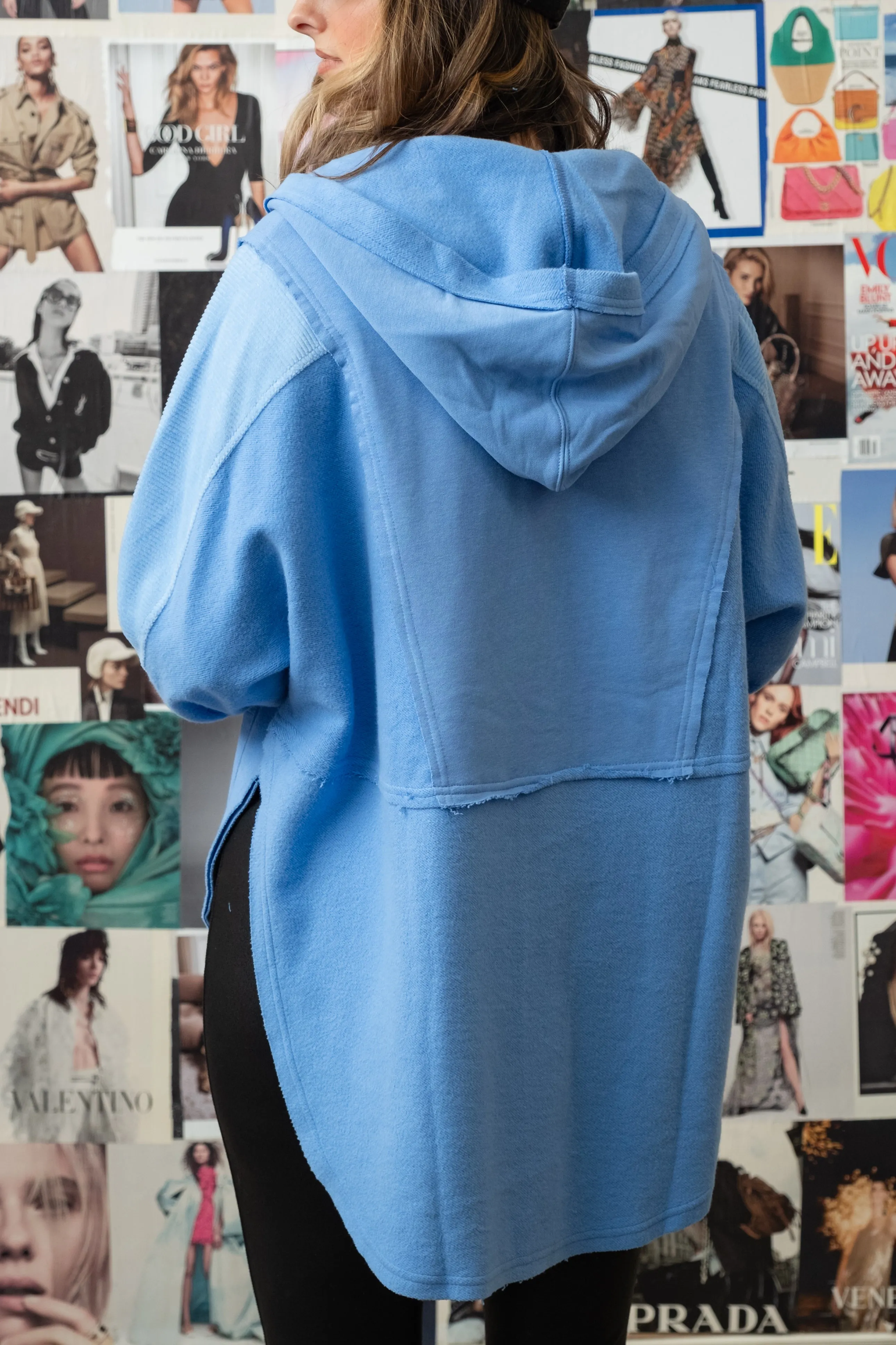 Braxton Hooded Tunic Pullover