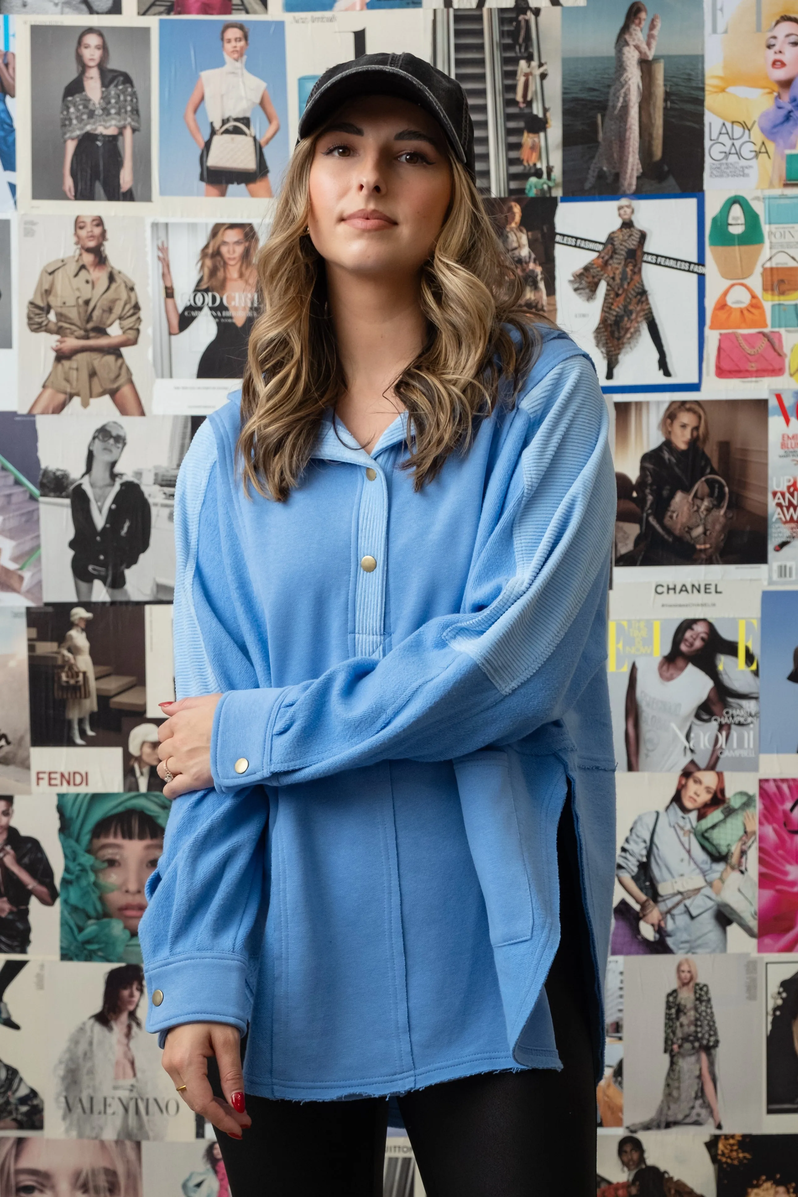 Braxton Hooded Tunic Pullover