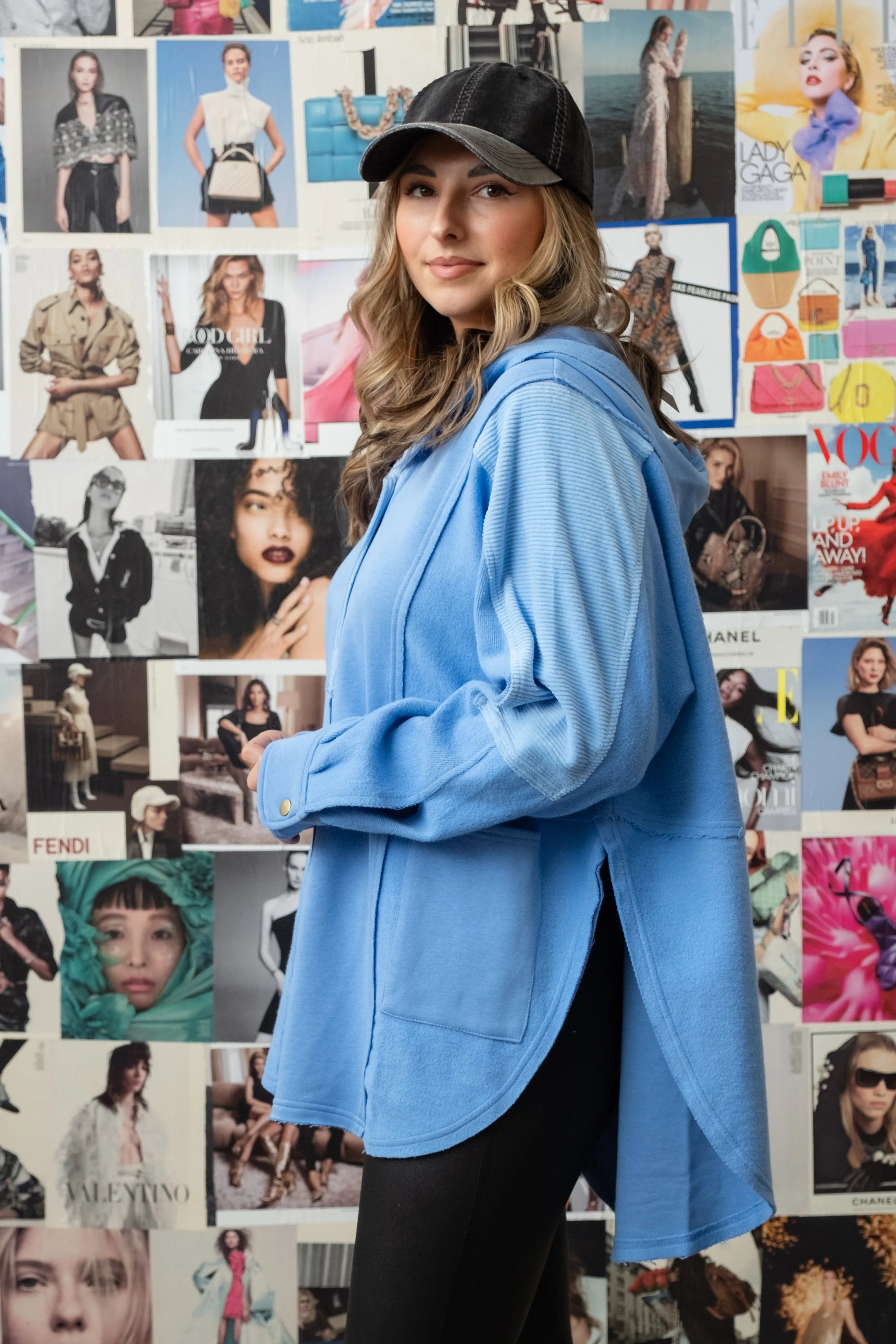 Braxton Hooded Tunic Pullover