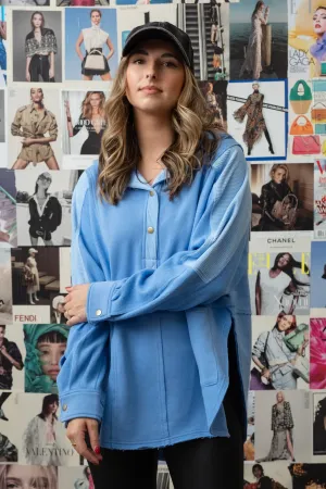 Braxton Hooded Tunic Pullover