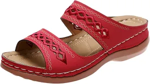 Cathalem Summer Sandals for Women 2024 Orthopedic Sandals Womens Walking Sandals with Arch Support Casual Flip Flops