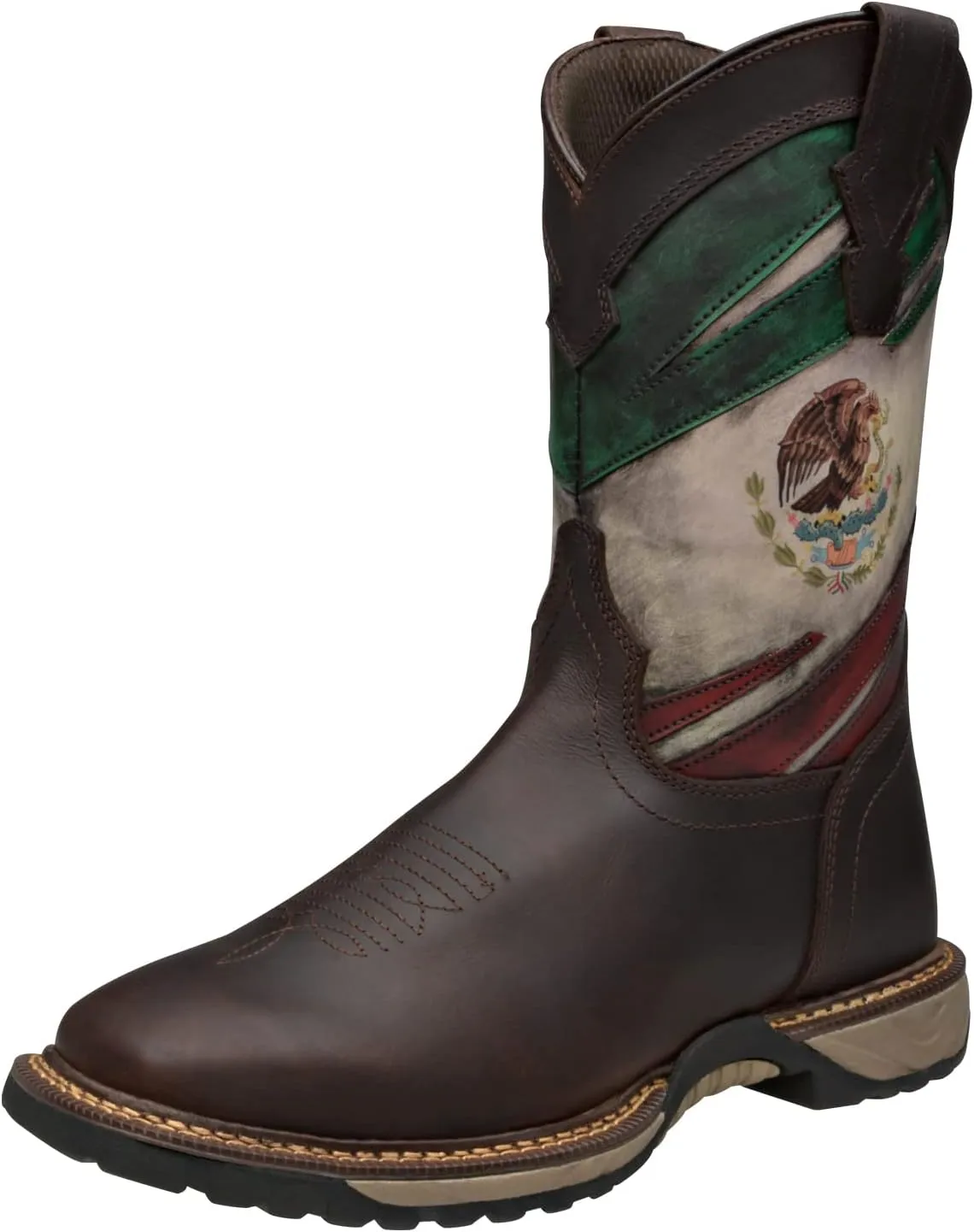 CEBU Men's Thunder Western Cowboy Boots - Square Toe