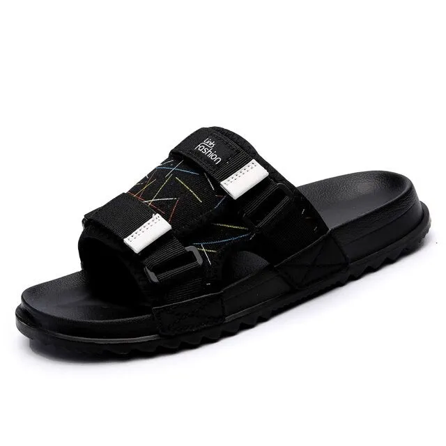 Cuzcare Trendy Orthopedic Sandals For Men Waterproof Leisure Slides