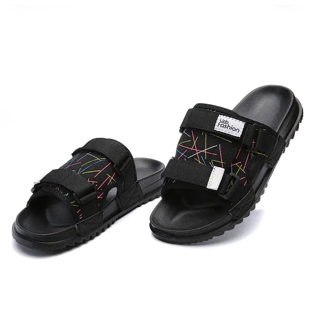 Cuzcare Trendy Orthopedic Sandals For Men Waterproof Leisure Slides