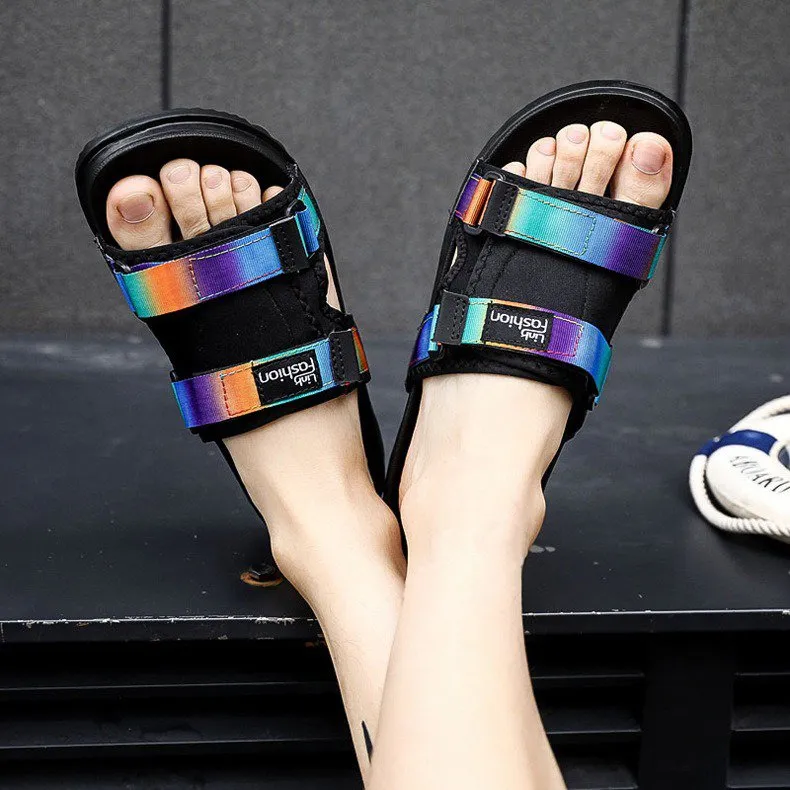 Cuzcare Trendy Orthopedic Sandals For Men Waterproof Leisure Slides
