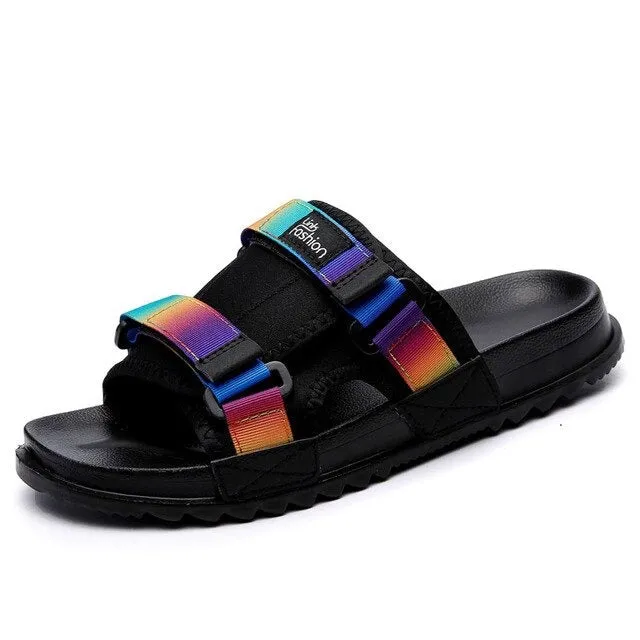 Cuzcare Trendy Orthopedic Sandals For Men Waterproof Leisure Slides