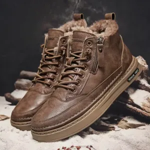 Damian - Gevoerde casual heren sneakers