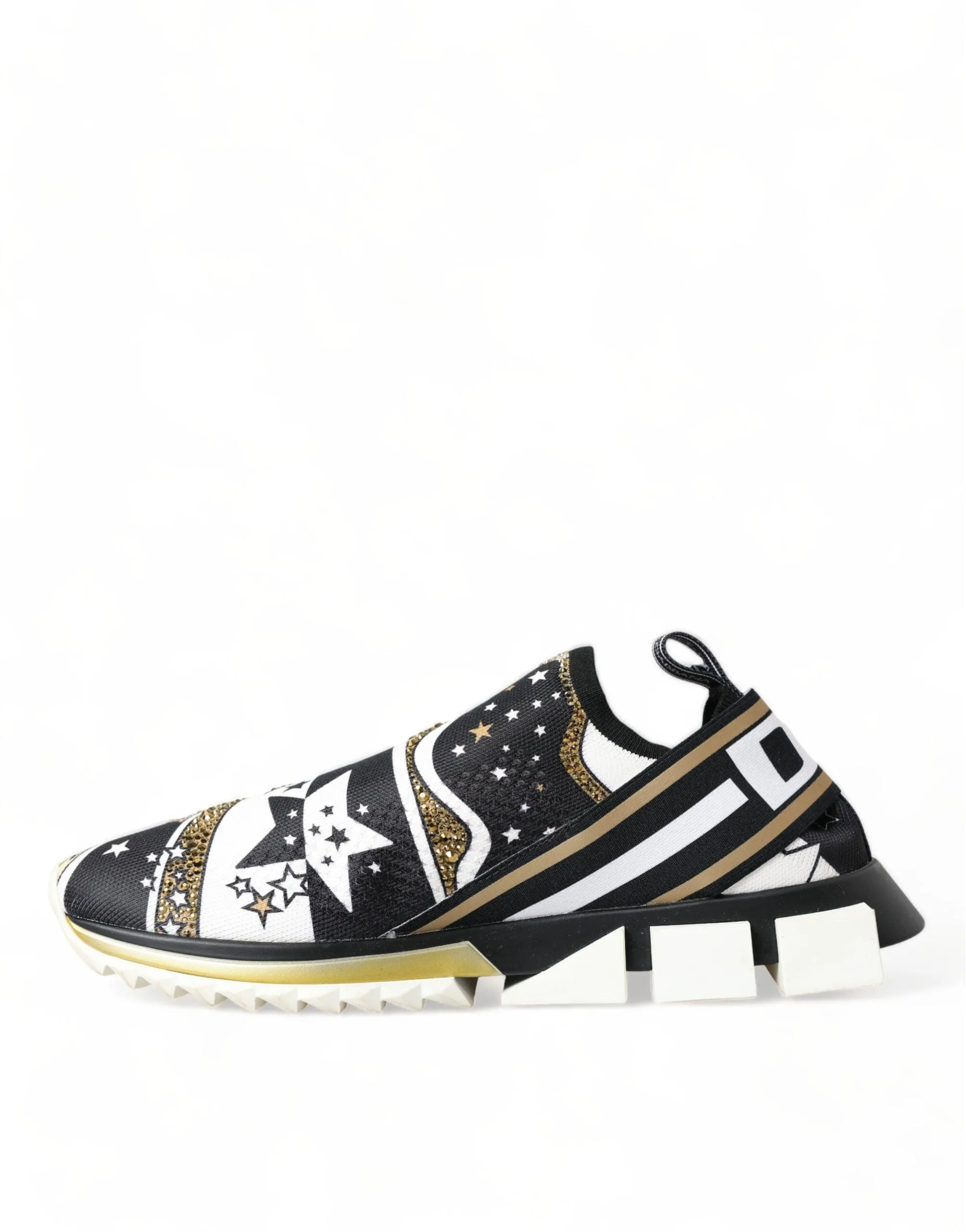Dolce & Gabbana Multicolor Star Print Sorrento Sneakers Men Shoes