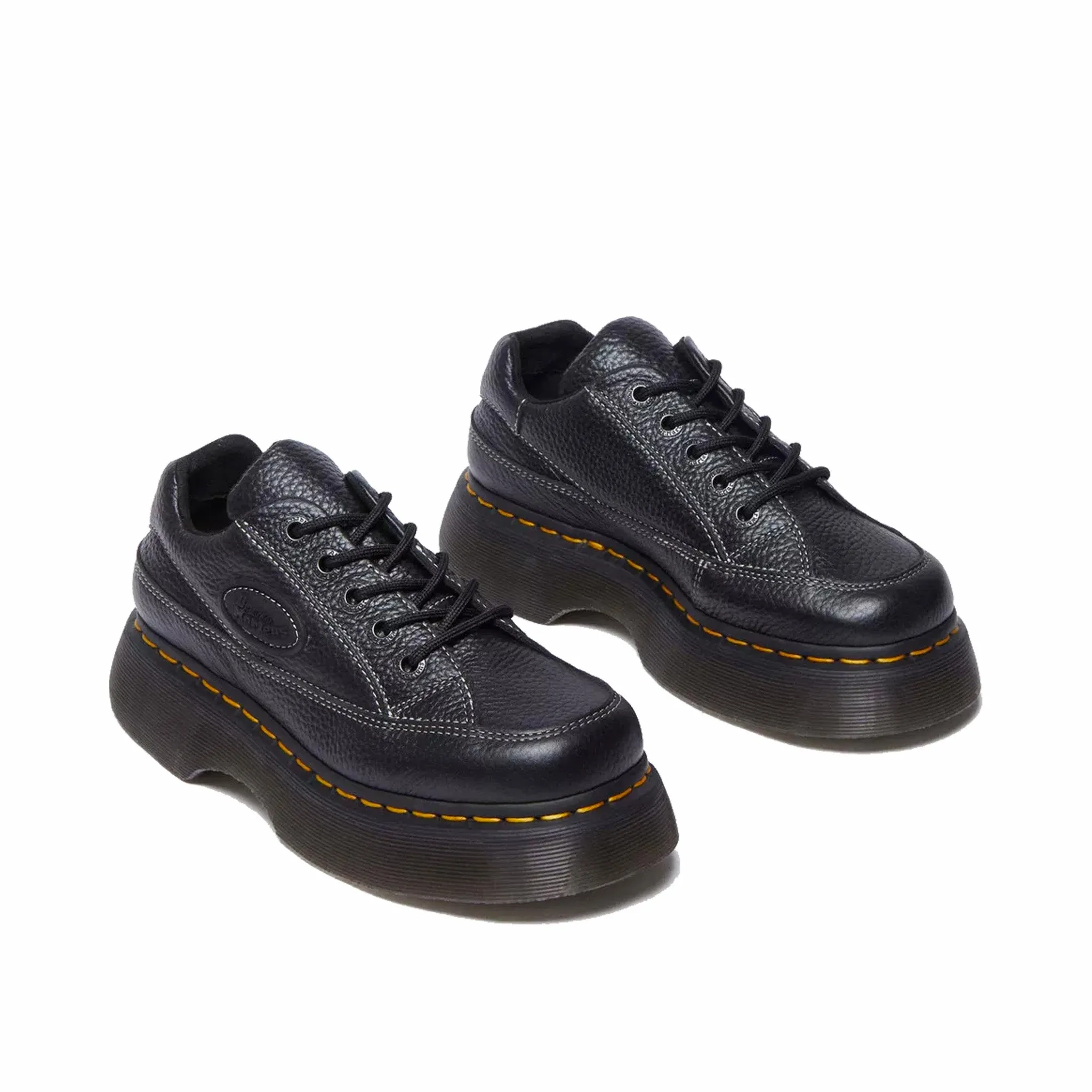 Dr. Martens Women's Buzz 5-Eye Milled Nappa Leather (Black)