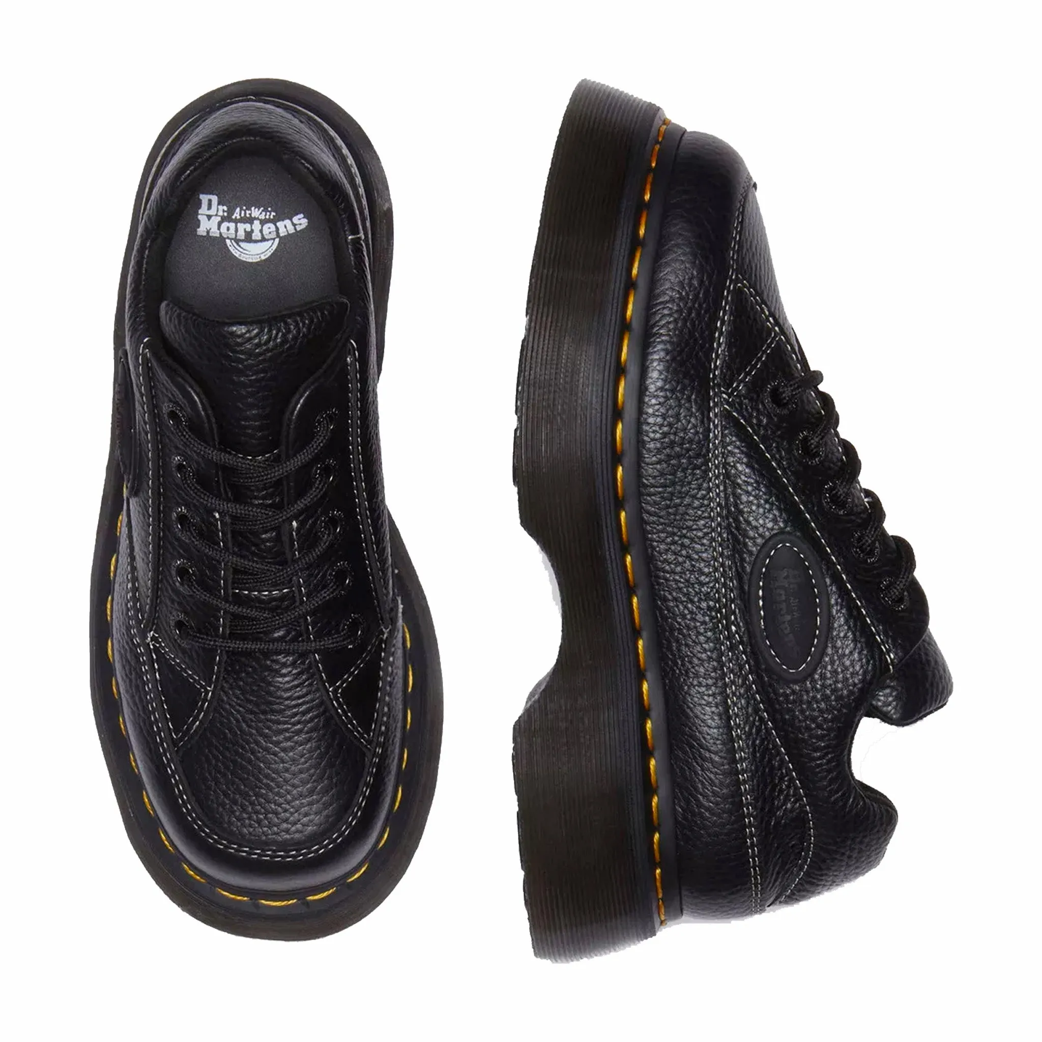 Dr. Martens Women's Buzz 5-Eye Milled Nappa Leather (Black)