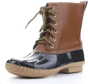 Duck Boots Women Mid Calf Boot Ankle Rain Booties