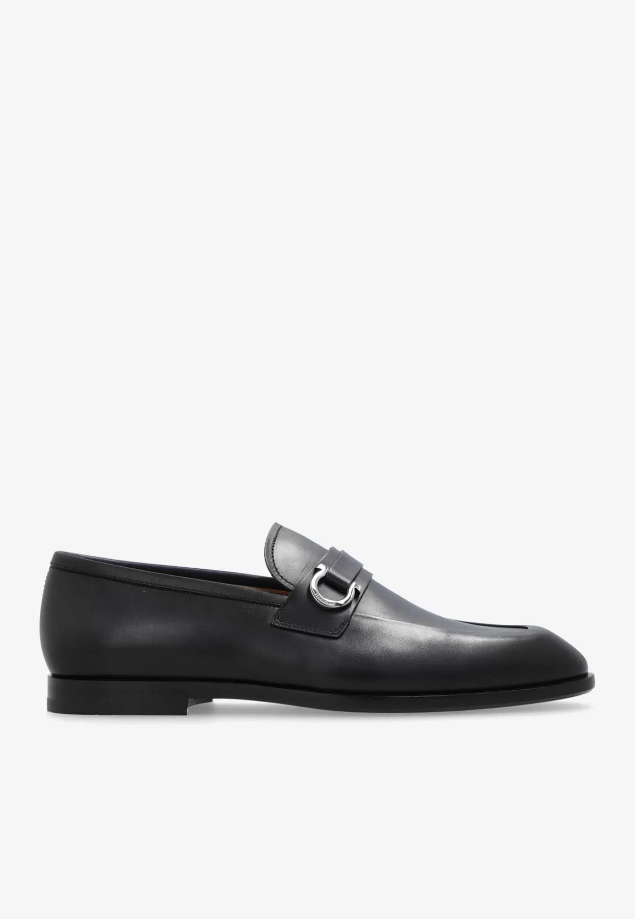 Florio Gancini Leather Loafers