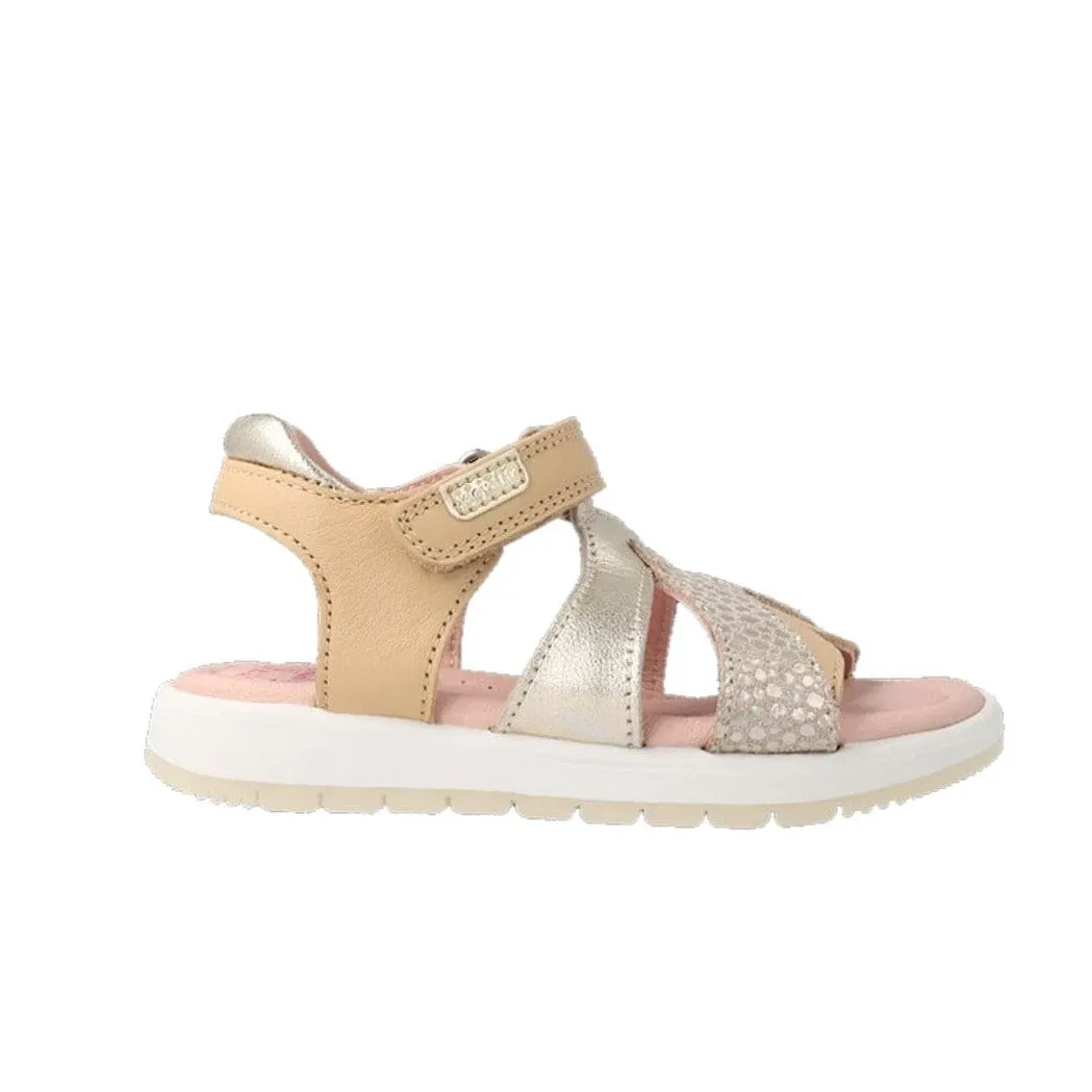 Garvalin Girl Sandal 232413 A - Biscuit Y Linen