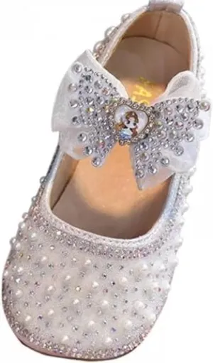 Girls Princess Shoes Sequined Mary Jane Shoes Special Occasions, Weddings, Parties