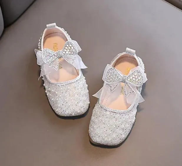 Girls Princess Shoes Sequined Mary Jane Shoes Special Occasions, Weddings, Parties