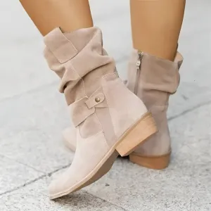 Kelly – Velvet boots