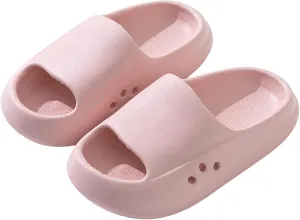 Kids Girls Cloud Slides Boys Slip On Sandals Comfort Thick Sole Slippers Summer Shower Shoes Non-Slip Pool Beach Water Shoes