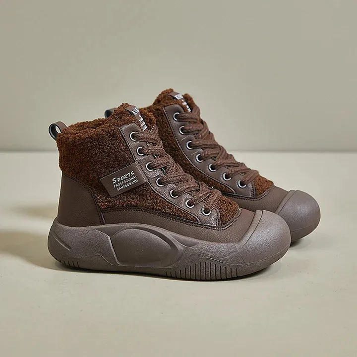 Lily - Trendy fall boots in wool