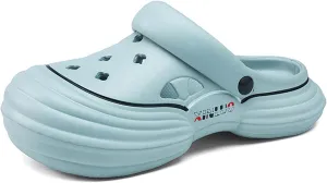 Men Women Thick Bottom Garden Shoes Comfortable Soft Sole Arch Support Adjustable Dual Purpose Strap Sandals Non-Slip Quick Dry Beach Sports Water Shoes