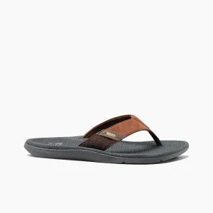 MENS REEF SANTA ANA -  GREY/TAN