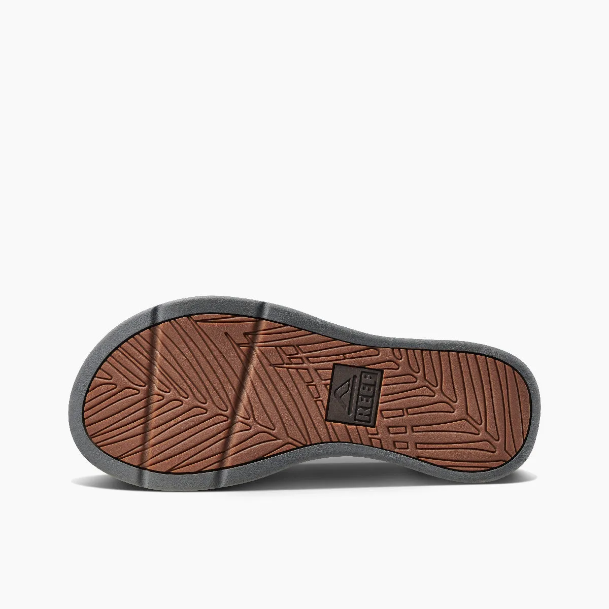 MENS REEF SANTA ANA -  GREY/TAN