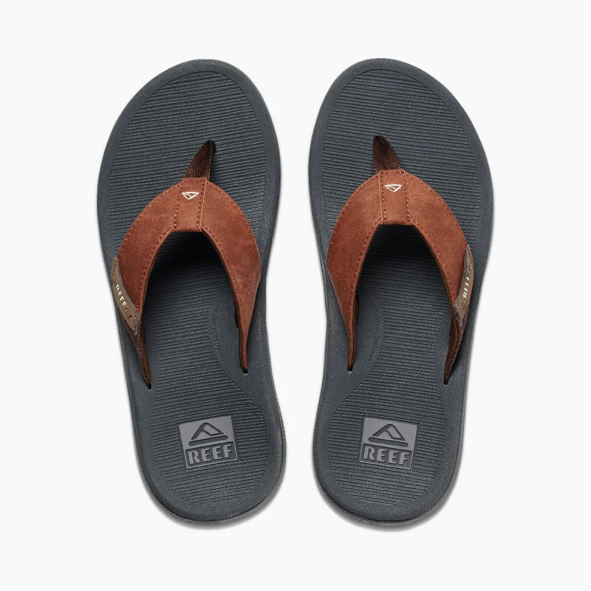 MENS REEF SANTA ANA -  GREY/TAN