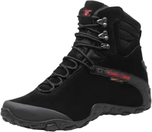 Men's Sports Tactical Boots Outdoor High Top Hiking Shoes Wear Resistant Camping Sneakers Waterproof
