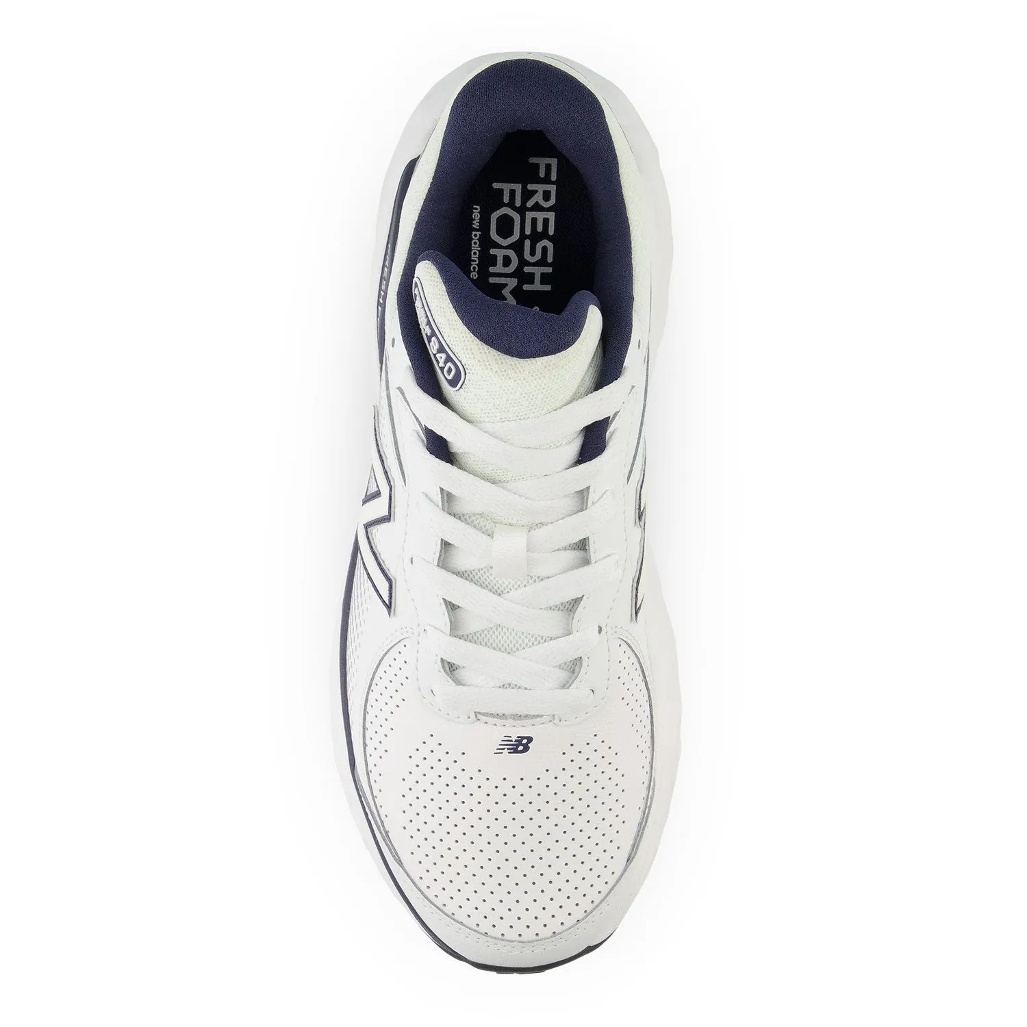 New Balance Men's Fresh Foam X 840F Slip Resistant Walking Shoes in WHITE