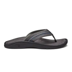 Olukai Men's Hokua Flip Flop - Pavement/Pavement 10161-PVPV
