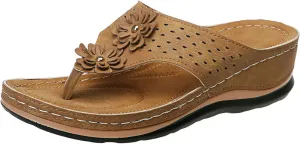 Orthopedic Sandals for Women Arch Support Sandals Summer Casual Orthotic Sandal Flip Flops Comfortable Slippers2