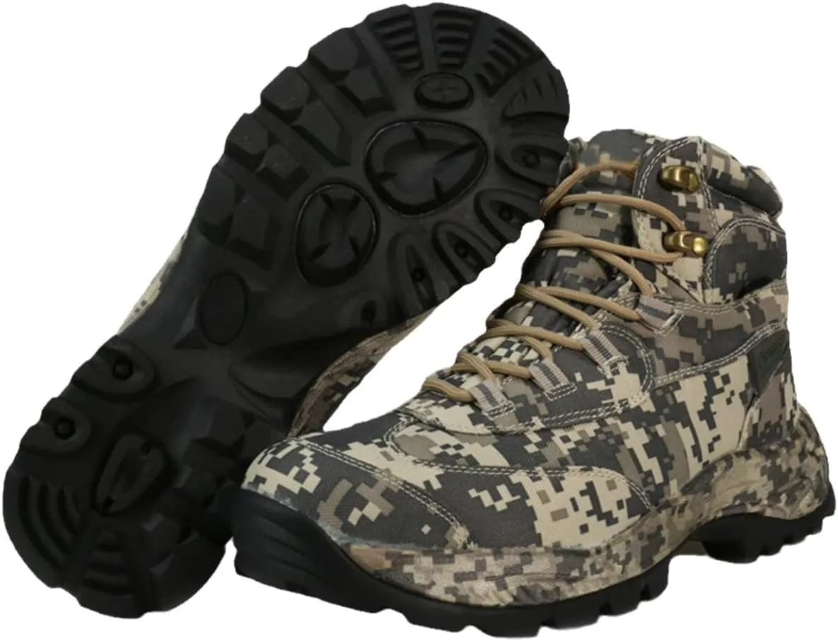 Outdoor Tactical Sports Shoes Waterproof Hiking Shoes Men's Outdoor Winter Hunting Boots Mountain Shoes Khaki Low -001 42