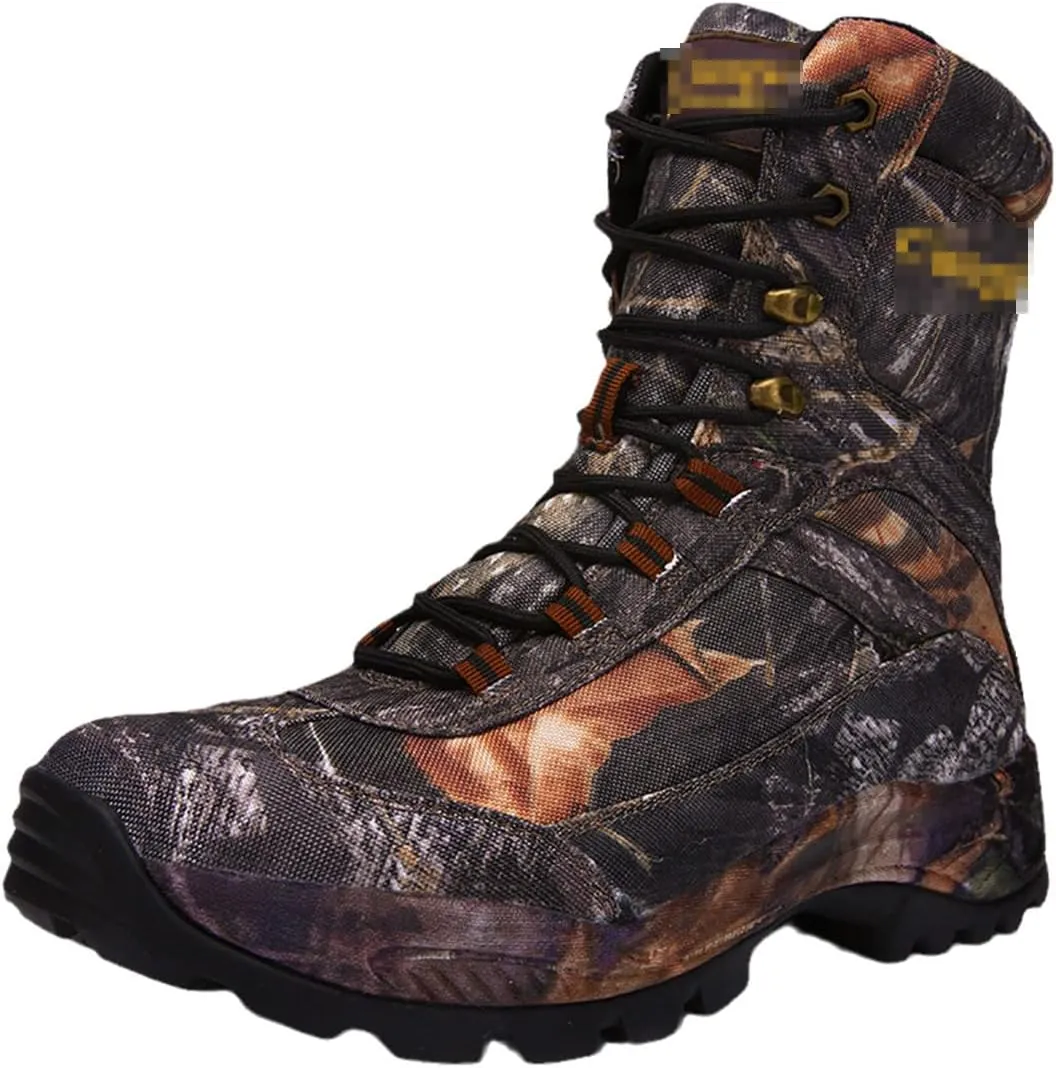 Outdoor Tactical Sports Shoes Waterproof Hiking Shoes Men's Outdoor Winter Hunting Boots Mountain Shoes