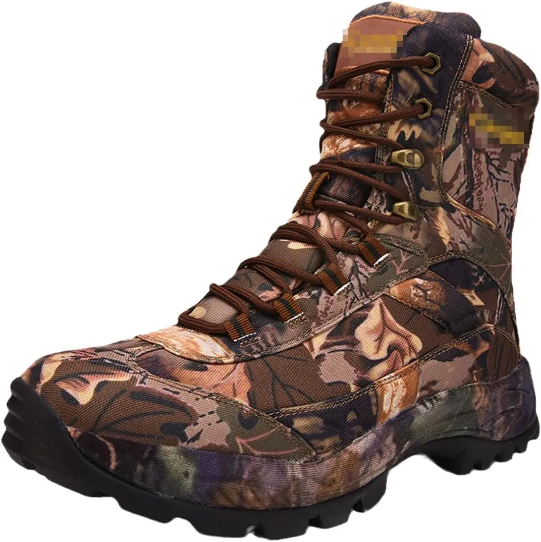 Outdoor Tactical Sports Shoes Waterproof Hiking Shoes Men's Outdoor Winter Hunting Boots Mountain Shoes
