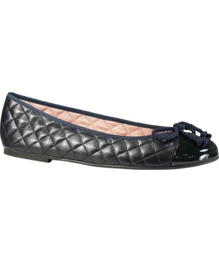 Pretty Ballerinas Blue Rosario Ballerina Pumps UK 7 EU 40 