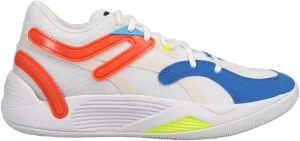 PUMA Mens TRC Blaze Court Lace Up Basketball Sneakers Shoes - White - Size 9 M
