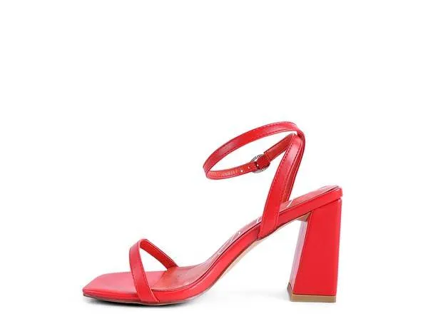 Rag & Co Block Heel Ankle Strap Sandals SH2503